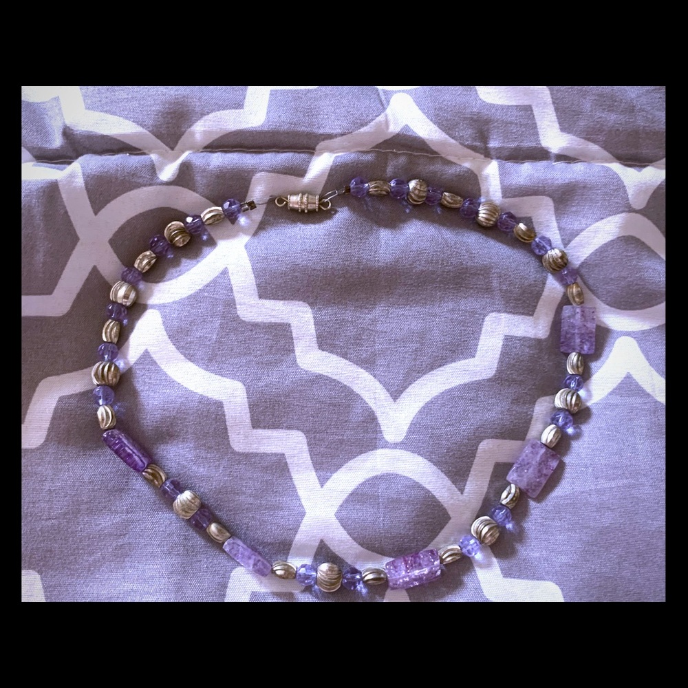 Handmade beaded necklace